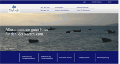 Desktop Screenshot of click-job.ch